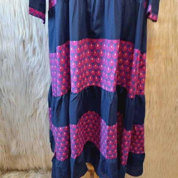 Printed Cotton Blend Indian Anarkali Kurta/Kurti - Picture 2 of 7